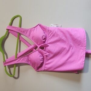 NWT Jessica Simpson Tankini Top Large(10)